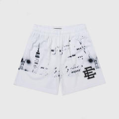 [Buy 3 Get 1 FREE] EE Eric Emanuel Urban Night Scenery Shorts Black & White