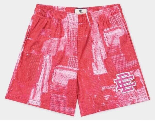 [Buy 3 Get 1 FREE] Eric Emanuel EE Shorts Oil Painting Blue Pink