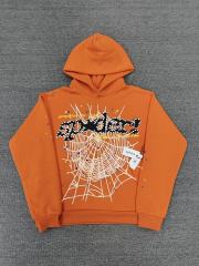 [On Sale] 1:1 Top Quality Orange Star Spider Web Hoodie