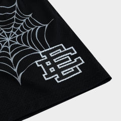 [Buy 3 Get 1 FREE] EE Spider Web Print Mesh Shorts