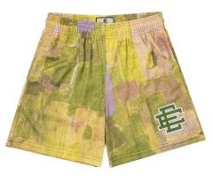 [Buy 3 Get 1 FREE] Eric Emanuel EE Shorts Oil Painting Blue Pink