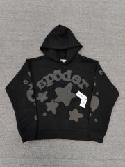 [On Sale] 1:1 Top Quality Black Tonal Bubble Star Foam Print Hoodie