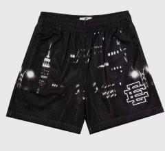 [Buy 3 Get 1 FREE] EE Eric Emanuel Urban Night Scenery Shorts Black & White