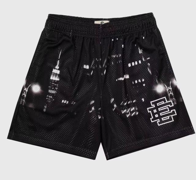 [Buy 3 Get 1 FREE] EE Eric Emanuel Urban Night Scenery Shorts Black & White