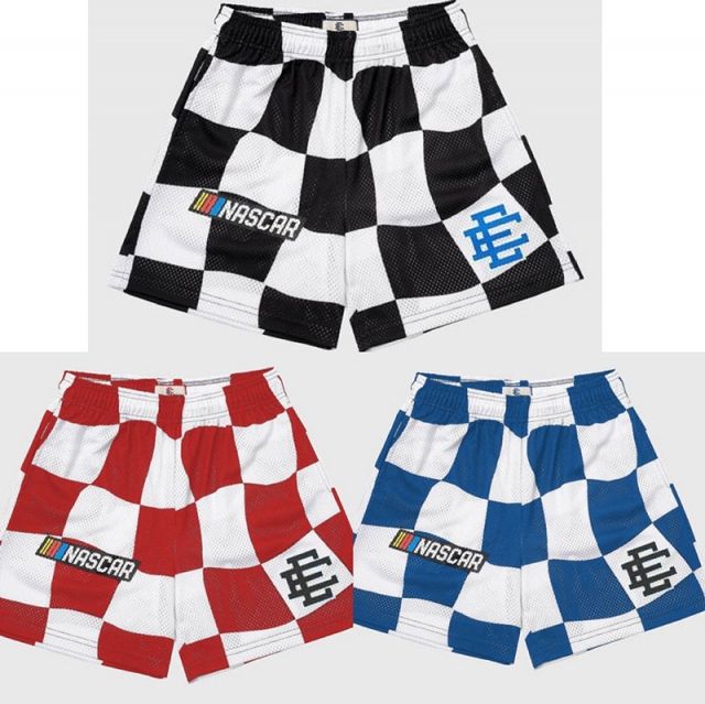 [Buy 1 Get 1 FREE] EE Eric Emanuel Black White Checkered Shorts
