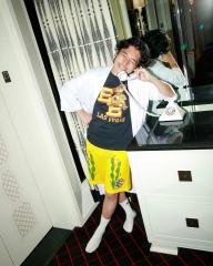 EE Eric Cactus Print Mesh Shorts 4 colors