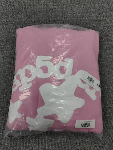 [On Sale] 1:1 Top Quality Pink Tonal Bubble Star Foam Print Hoodie