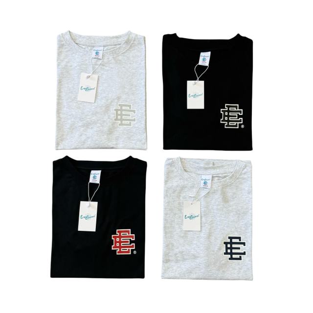 1:1 quality Eric EE Basic Logo Print Tee 4 colors
