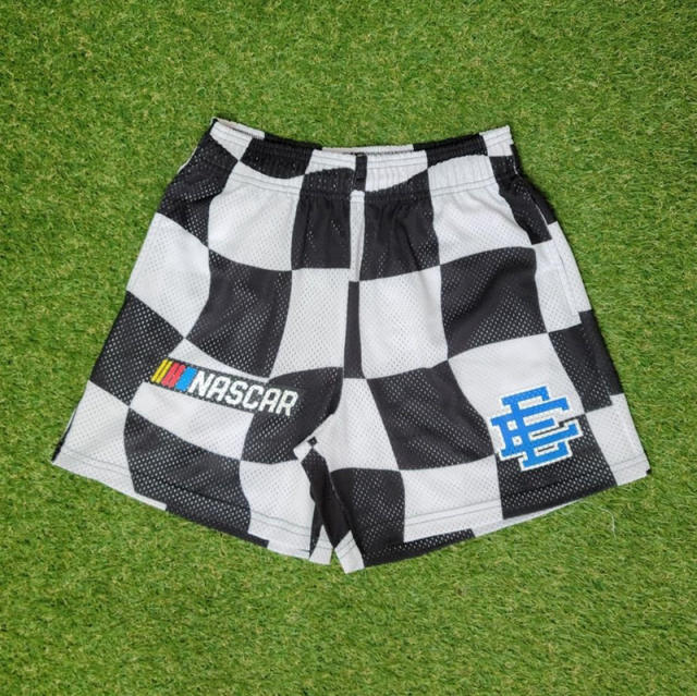 [Buy 1 Get 1 FREE] EE Eric Emanuel Black White Checkered Shorts