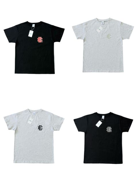 1:1 quality Eric EE Basic Logo Print Tee 4 colors