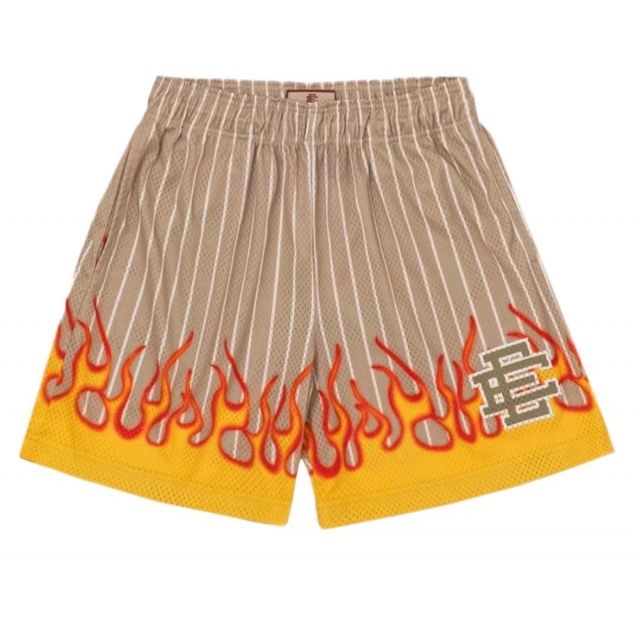 [Buy 3 Get 1 FREE] EE Eric Emanuel Flame Shorts 3 Colors