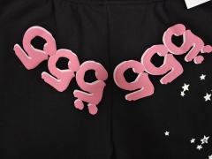 [ON SALE] Black Double Pink 555 Star Jogger Sweat Pants
