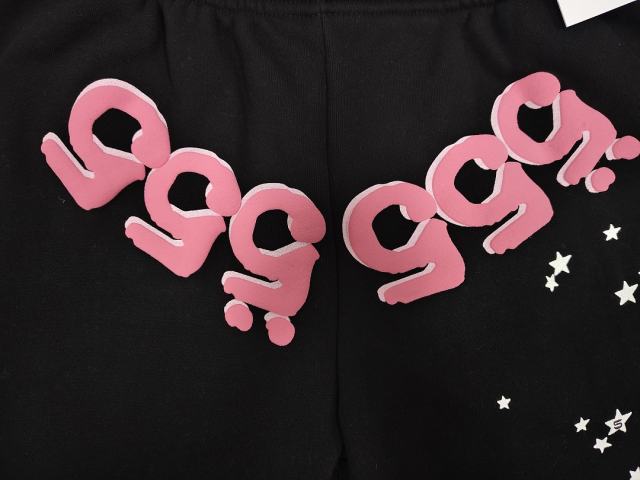 [ON SALE] Black Double Pink 555 Star Jogger Sweat Pants