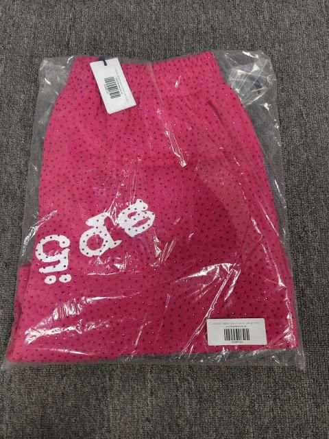 Pink All Over VVS Rhinestone Shorts