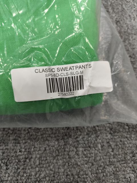 [ON SALE]Green White Reverse Arch Jogger Sweat Pants