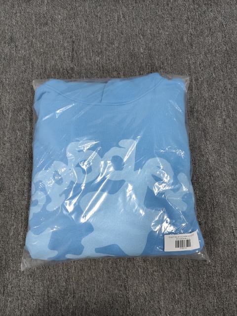 [On Sale] 1:1 Top Quality Light Blue Tonal Bubble Star Hoodie