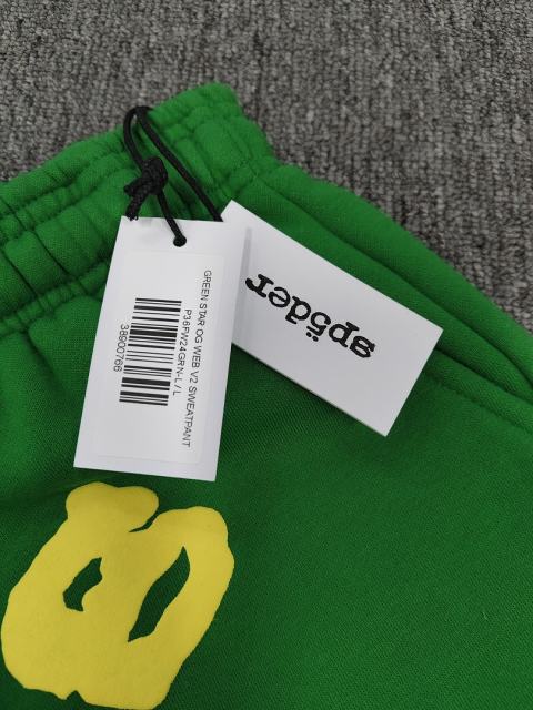 [ON SALE] Kelly Green Yellow Reversed Arch Star Jogger Sweat Pants