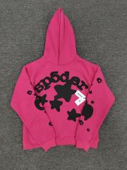 [On Sale] 1:1 Top Quality Pink Black Bubble Star Pullover Hoodie