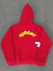 [On Sale] 1:1 Top Quality Red Yellow Foam Arch Plain Pullover Hoodie