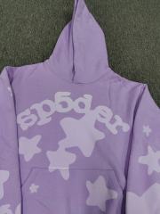 [On Sale] Sp*der Light Purple Tonal Bubble Star Hoodie