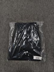 [ON SALE] Black Vertical Yellow Star-Integrated Logo Jogger Sweat Pants