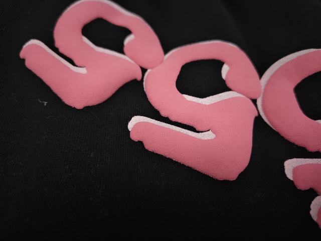 [ON SALE] Black Double Pink 555 Star Jogger Sweat Pants