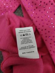 [On Sale] Sp*der Pink All Over VVS Rhinestone Pullover Hoodie