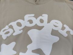 [On Sale] 1:1 Top Quality Khaki White Big Star Arch Pullover Hoodie