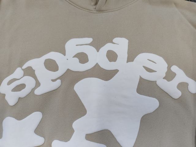 [On Sale] 1:1 Top Quality Khaki White Big Star Arch Pullover Hoodie