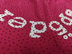 Pink All Over VVS Rhinestone Shorts