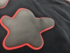 [On Sale] 1:1 Top Quality Black Red Outline Bubble Star Pullover Hoodie