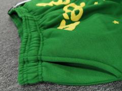 [ON SALE] Kelly Green Yellow Reversed Arch Star Jogger Sweat Pants