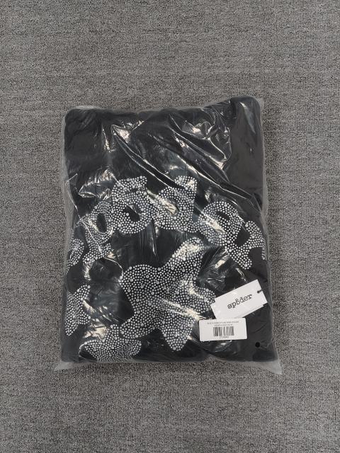 [On Sale] 1:1 Top Quality Black Full Rhinestone Star Arch Pullover Hoodie