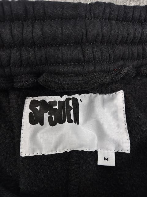Black Red Outline Bubble Star Sweat Shorts