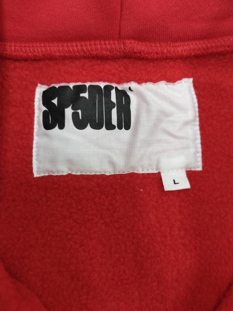 [On Sale] 1:1 Top Quality Red Hood Rivet Chenille Spider Web Full Zip Hoodie