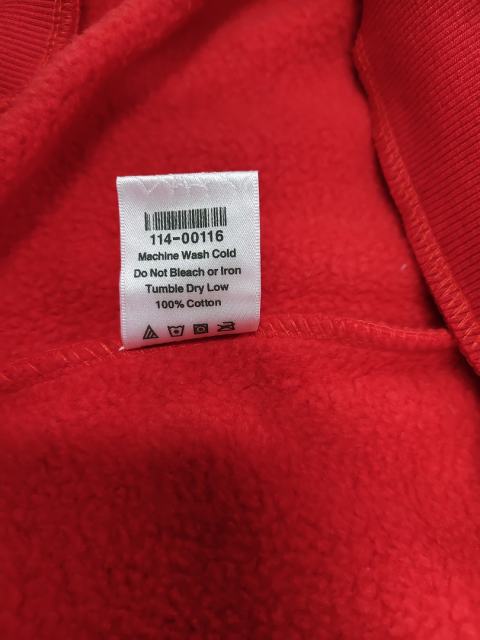 [On Sale] 1:1 Top Quality Red Black Big Star Arch Pullover Hoodie
