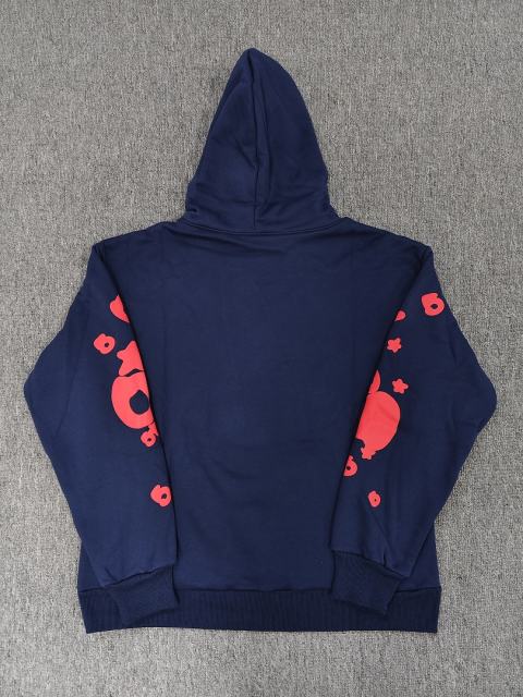 [On Sale] 1:1 Top Quality Navy Red Big Star Arch Pullover Hoodie