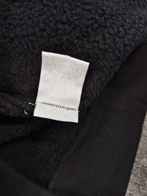 [On Sale] 1:1 Top Quality Black White I Love Sp5der Red Heart Spider Web Star Pullover Hoodie