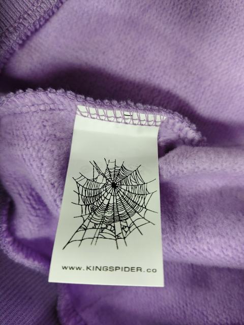 [On Sale] Sp*der Light Purple Tonal Bubble Star Hoodie