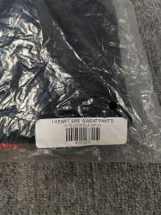 [ON SALE] Black Vertical I Love Sp5der Red Heart Jogger Sweat Pants