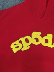 [On Sale] 1:1 Top Quality Red Yellow Foam Arch Plain Pullover Hoodie