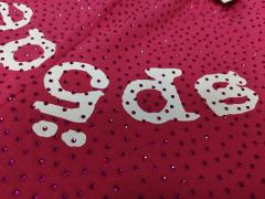 Pink All Over VVS Rhinestone Shorts
