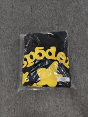 [On Sale] 1:1 Top Quality Black Yellow Big Star Arch Pullover Hoodie
