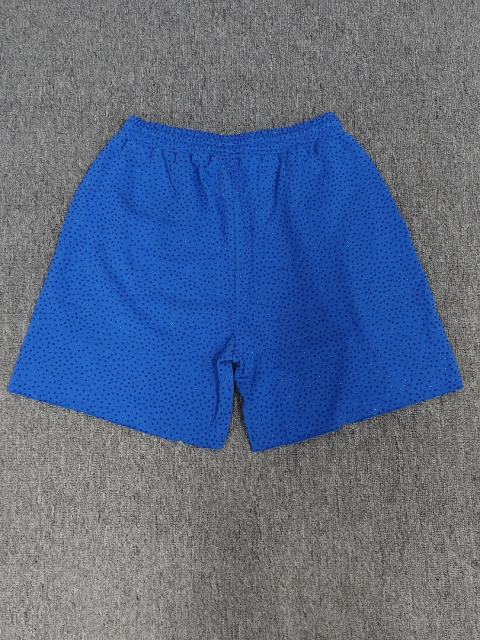 Blue All Over VVS Rhinestone Shorts