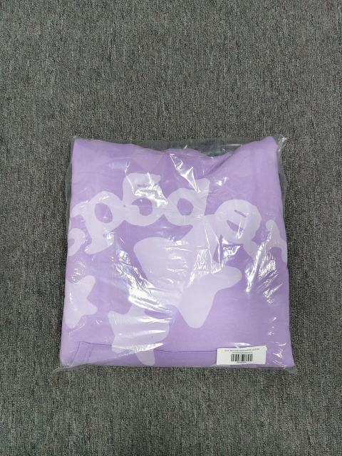 [On Sale] Sp*der Light Purple Tonal Bubble Star Hoodie