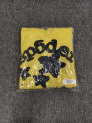 [On Sale] 1:1 Top Quality Yellow Black Big Star Arch Pullover Hoodie
