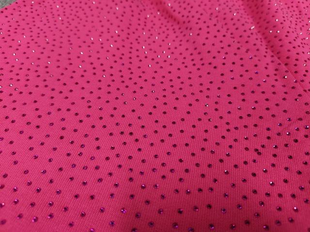 Pink All Over VVS Rhinestone Shorts