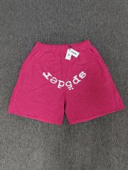 Pink All Over VVS Rhinestone Shorts