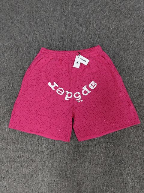 Pink All Over VVS Rhinestone Shorts