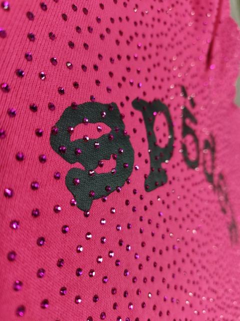 [On Sale] Sp*der All Over VVS Rhinestone Pullover Hoodie